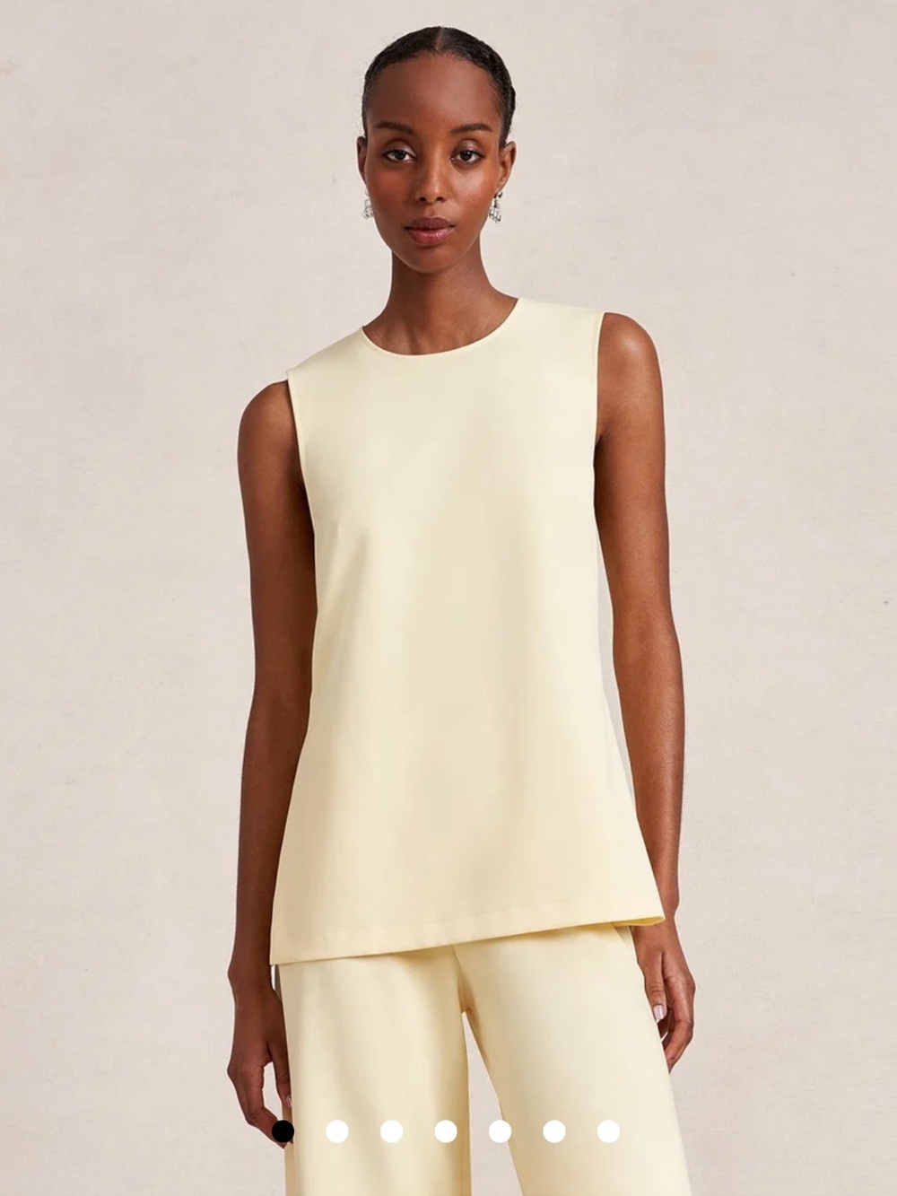 La Ligne Maxime Butter Yellow Top Size Ladies Medium